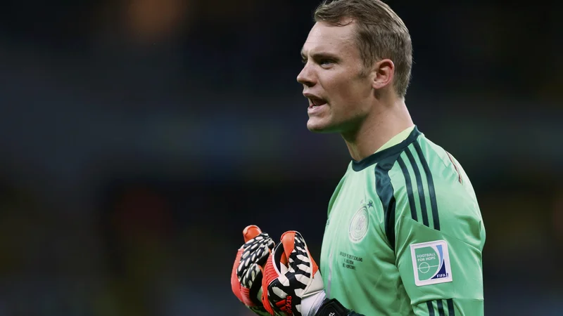 Fotografija: Manuel Neuer je že vrsto let med najboljšimi nogometnimi vratarji na svetu. FOTO: Marcos Brindicci/Reuters