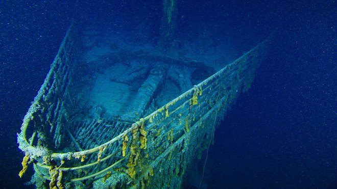 V osrčju razbitin Titanika Foto Tv Slo

