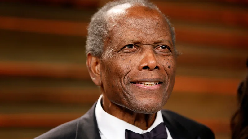 Fotografija: Sidney Poitier je bil eden najbolj slovitih hollywoodskih igralcev. FOTO: Danny Moloshok/Reuters