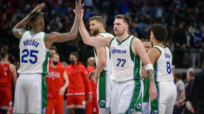 Fotografija: Luka Dončić je Mavericks popeljal do zmage. FOTO: Jerome Miron/USA Today Sports
