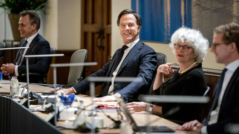 Fotografija: Mark Rutte bo oktobra postal nizozemski premier z najdaljšim stažem v zgodovini. Foto: Bart Maat/AFP
