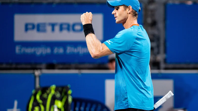Fotografija: Blaž Rola je bil edini slovenski adut za nastop na prvem velikem slamu leta v Melbournu. FOTO: Vid Ponikvar/Sportida
