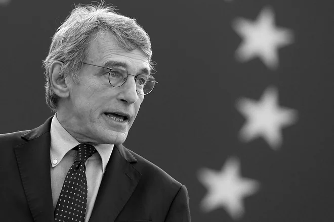 V Bruslju in Strasbourgu je bil David Sassoli drugi Italijan na položaju predsednika evropskega parlamenta. Pred njim je bil na to mesto izvoljen že Antonio Tajani. FOTO:&nbsp;Reuters

