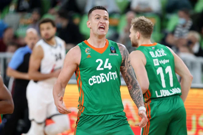 Alen Omić in soigralci pri Cedeviti Olimpiji bodo morali počakati na naslednje izzive. FOTO: Cedevita Olimpija
