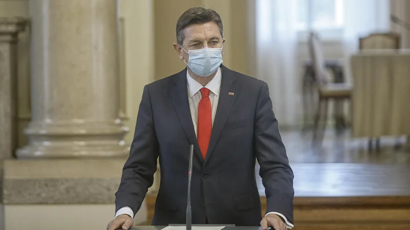 Fotografija: Predsednk Borut Pahor se bo moral odločiti, katerega viceguvernerskega kandidata bo predlagal državnemu zboru. Foto Blaž Samec