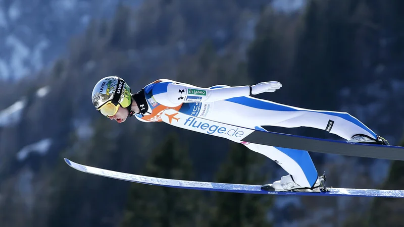 Fotografija: Žiga Jelar se želi vrniti tja, kjer je že bil – v vrh. FOTO: Matej Družnik/Delo