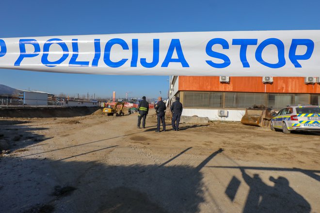 250-kilogramsko bombo so našli med gradbenimi deli. FOTO: Marko Pigac/Slovenske novice
