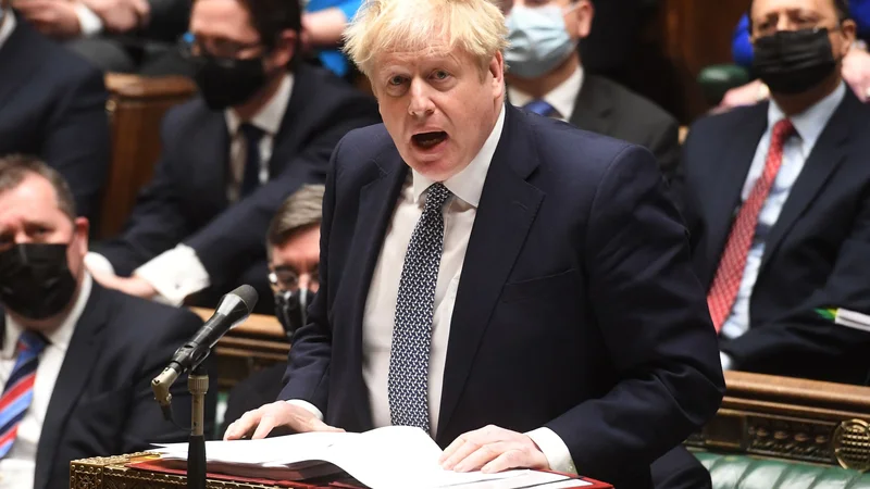 Fotografija: Britanski premier se je opravičil za udeležbo na vrtni zabavi, ki je potekala v času ustavitve javnega življenja. Foto: Jessica Taylo/Afp