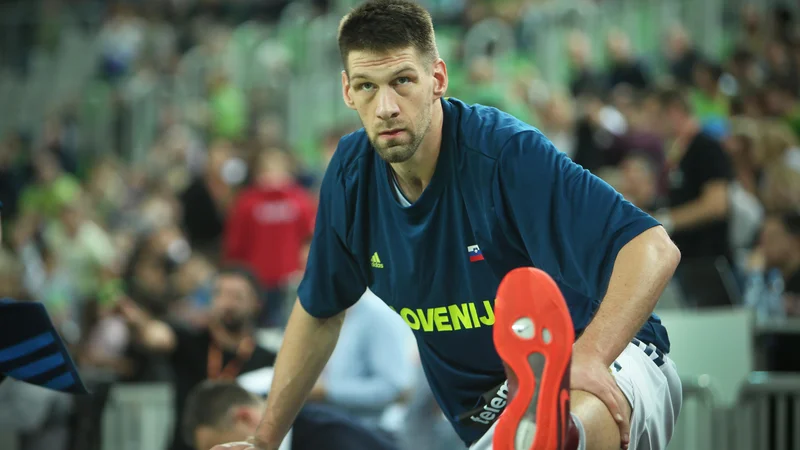 Fotografija: Gašper Vidmar na prijateljski tekmi med Slovenijo in Belorusijo v Ljubljani novembra 2017. FOTO: Jure Eržen/Delo