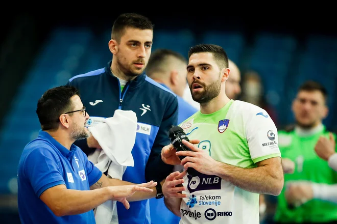 Ljubomir Vranješ zaupa Blažu Jancu. FOTO: Anže Malovrh/Kolektiff
