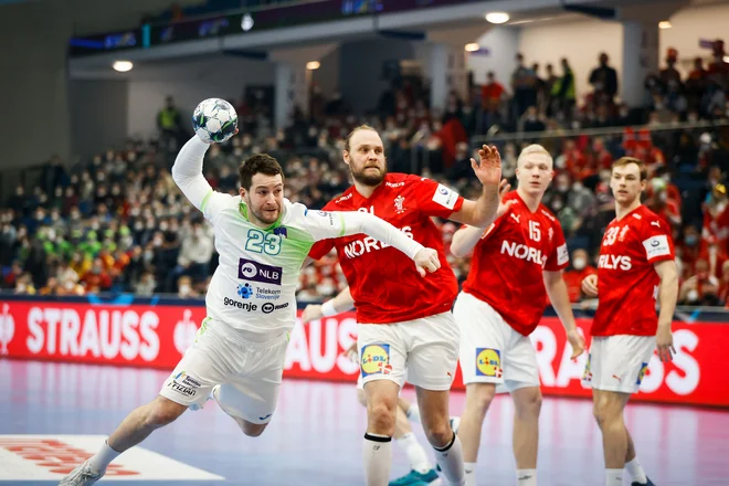 Miha Zarabec je bil soliden proti Dancem. FOTO: Anže Malovrh/Kolektiff
