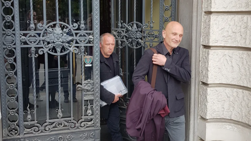 Za Gregorja Kavčiča je zagovornik Boštjan Penko predlagal izrek oprostilne sodbe. FOTO: Jure Predanič