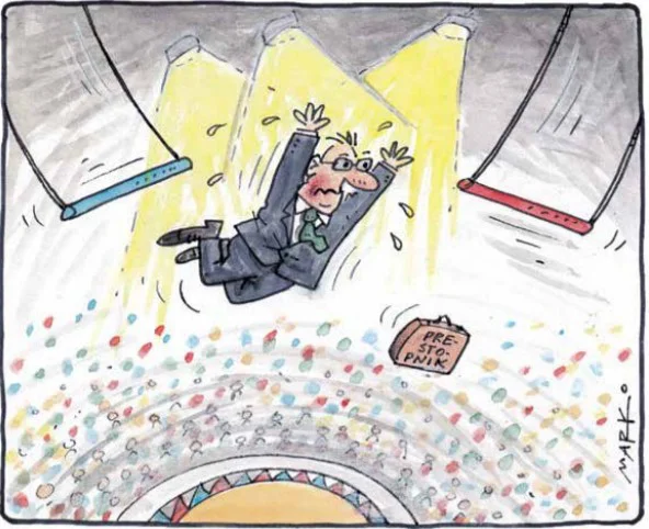 KARIKATURA: Foto Marko Kočevar
