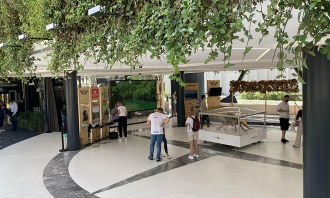 Razstavni paviljon v Dubaju. FOTO: Kocevsko.com

