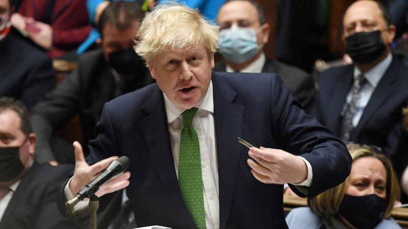 Fotografija: Britanskega premiera Borisa Johnsona prihodnji teden čaka še ena velika preizkušnja. Foto: Jessica Taylor/Reuters
