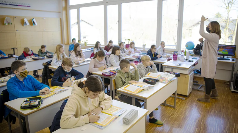 Fotografija: Učna pomoč je namenjena individualizirani razlagi snovi, največkrat pa jo izvajajo isti učitelji, ki poučujejo predmet, pri katerem ima otrok težave. FOTO: Jože Suhadolnik/Delo
