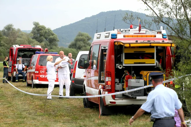 Do hude balonarske nesreče je na Barju prišlo tudi že leta 2012. FOTO: Feist Marko
