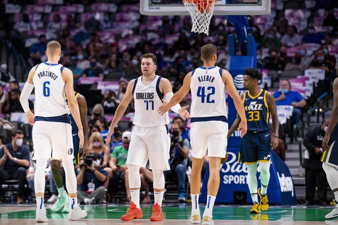 Luka Dončić je glavni zvezdnik najbolj bele ekipe v ligi NBA. FOTO:&nbsp;USA Today Sports
