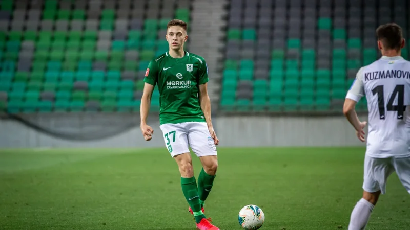 Fotografija: Enrik Ostrc je iz Olimpije prek Francije zdaj nogometno pristal v Belgiji. FOTO: NK Olimpija