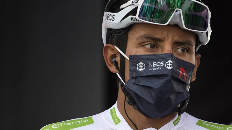 Fotografija: Egan Bernal je eden najboljših mladih kolesarjev. FOTO: Jorge Guerrero/AFP