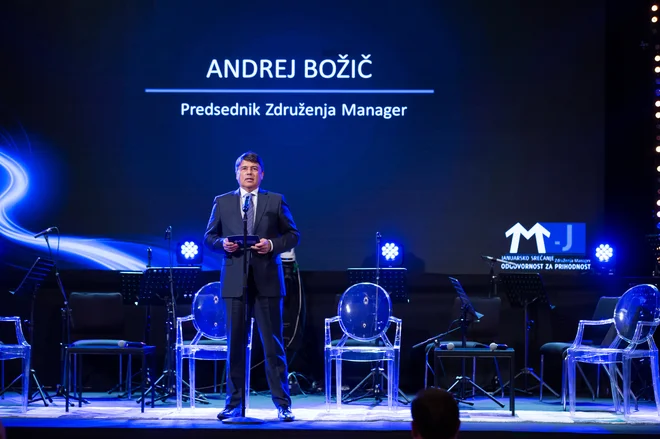 Andrej Božič je prevzel vodenje Združenja manager. FOTO: Andraž Kobe za Združenje Manager
