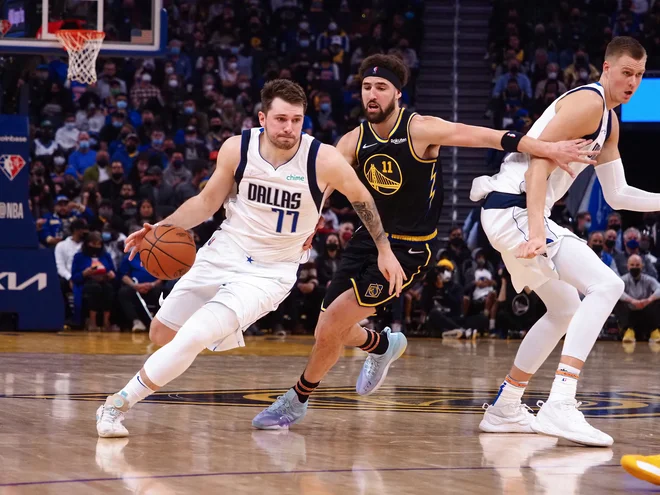 Luka Dončić je deloval v korist ekipe. FOTO: Kelley L Cox/USA Today Sports
