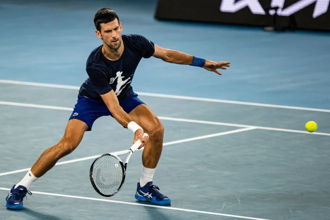Novak Đoković ima 80-odstotni delež v danskem podjetju QuantBioRes, ki se ukvarja z razvojem zdravila proti covidu-19. Foto Reuters
