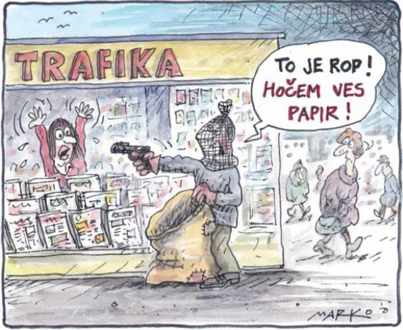 KARIKATURA: Marko Kočevar/Delo
