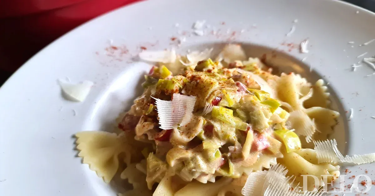 Farfalle alla maniera italo-ungarica