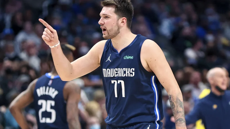 Fotografija: Luka Dončić je bil prvo ime tekme med Dallasom in Indiano. FOTO: USA Today Sports