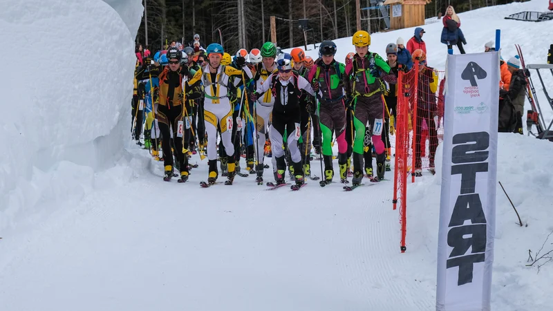 Štart dirke! FOTO: Fritz Klaura