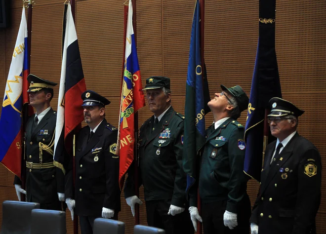 Status vojnega veterana je namenjen ljudem, ki so v osamosvojitveni vojni za Slovenijo tvegali svoje življenje ali na kakšen drugačen način dali svoj prispevek k zmagi. Foto Blaž Samec
