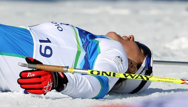 Bronasta medalja Petre Majdič. FOTO:Matej Druznik/Delo
