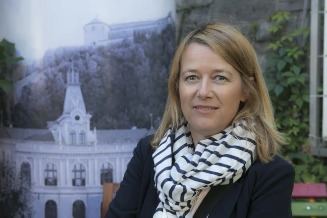 Petra Škofic se vrača na politično sceno v družbi Roberta Goloba. FOTO: Miha Fras
