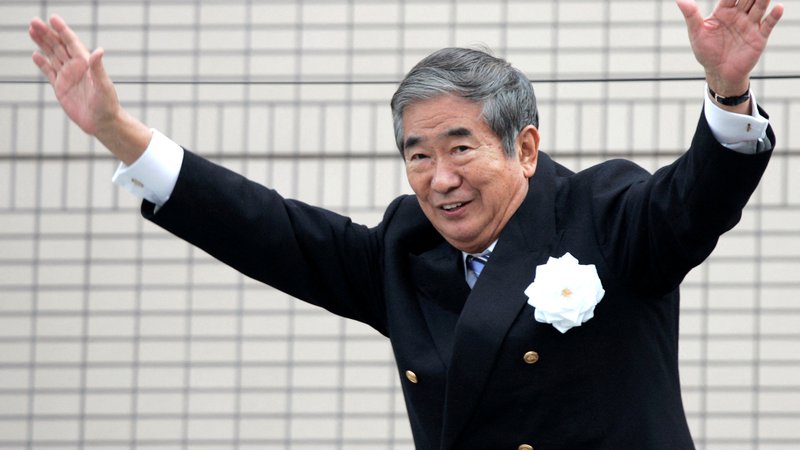 Fotografija: Nacionalistični guverner največjega mesta na svetu je bil najbolj zaslužen, da je Tokio dobil olimpijske igre leta 2020. Foto Isei Kato/Reuters
