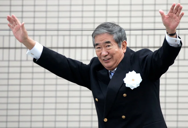 Nacionalistični guverner največjega mesta na svetu je bil najbolj zaslužen, da je Tokio dobil olimpijske igre leta 2020. Foto Isei Kato/Reuters