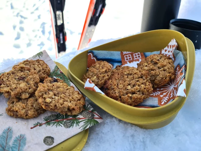 Poletov recept: Športni ovseni piškoti. FOTO:Tanja Drinovec/Delo
