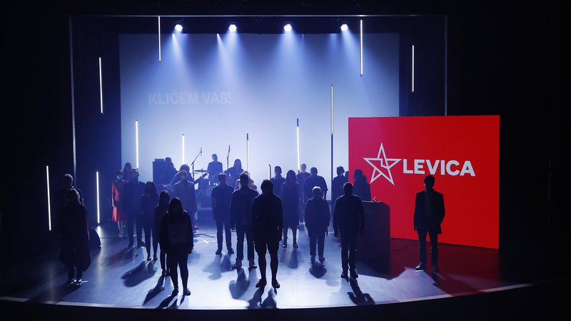 Fotografija: Levico obvladuje poslanska skupina, hkrati pa stranka izgublja stik s sindikati in tradicionalnim delavstvom. FOTO: Leon Vidic/Delo
