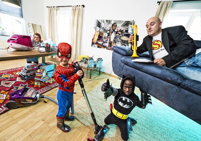 Leta 2016 so pri hiši vladali superheroji. FOTO: Peter Uhan
