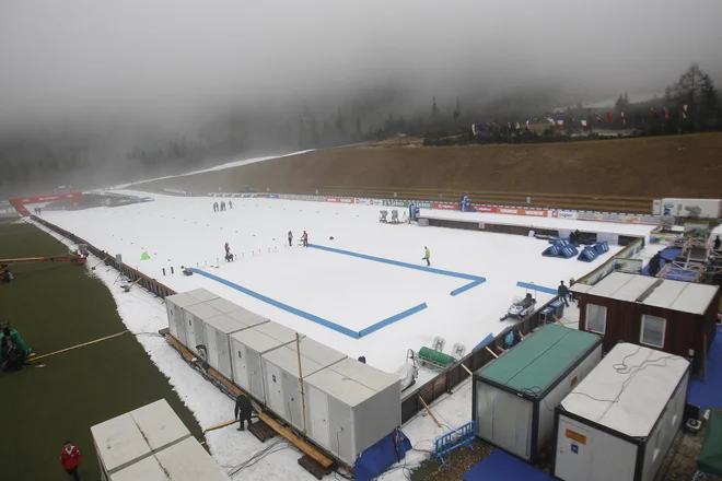 Ne le smučarski skoki, Planica bi lahko kandidirala tudi za smučarsko tekaške tekme na olimpijskih igrah treh dežel. FOTO: Mavric Pivk

