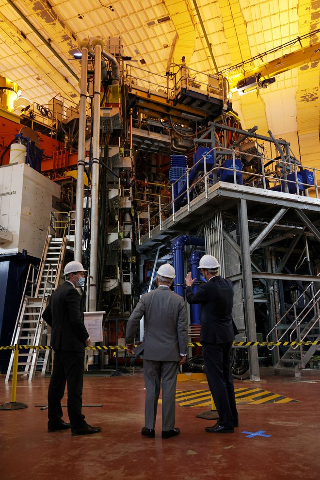 Fuzijska energija lahko zagotovi varno in učinkovito maloogljično proizvodnjo energije. FOTO: Reuters
