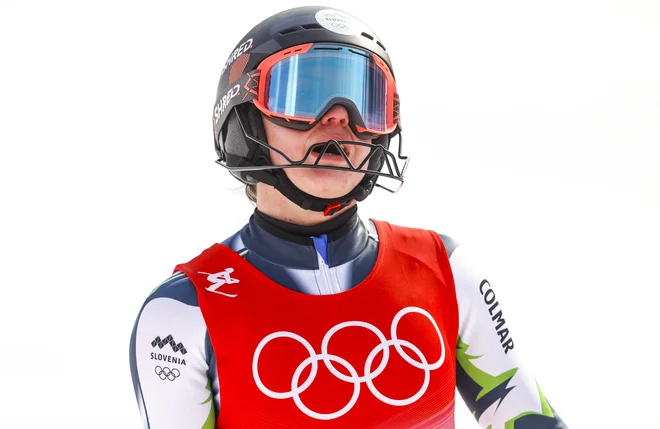 Andreji Slokar je za 10 stotink ušla bronasta kolajna. FOTO: Matej Družnik/Delo
