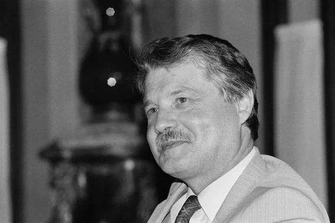 Na zdravniškem kongresu leta 1984 v Monaku. FOTO: Ralph Gatti/AFP
