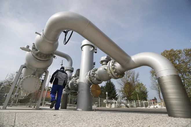 Zemeljski plin je v EU drugi najpomembnejši vir energije za naftnimi derivati. FOTO: Leon Vidic/Delo
