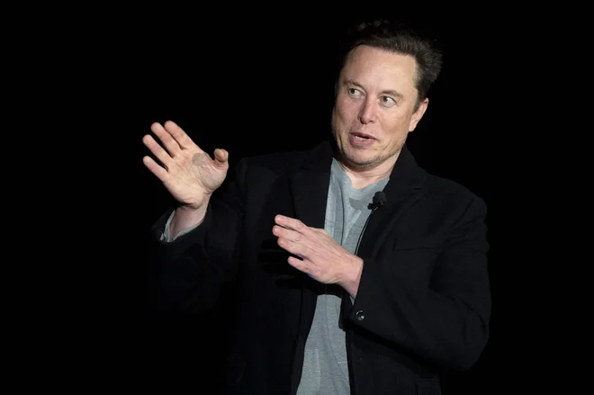 Elon Musk verjame, da bo človeštvo postavilo kolonijo na Marsu. FOTO: Jim Watson/AFP