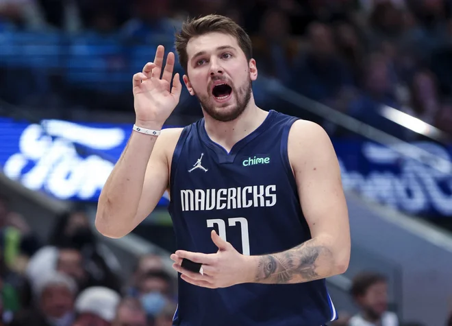 Luka Dončić je dosegel 45 točk. FOTO: Kevin Jairaj/USA Today Sports
