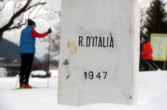 Večina rekreativcev teče čez mejo v Italiji, trenutno imamo urejenih kar 22 kilometrov prog za obe tehniki, ki so primerne predvsem za rekreacijo. FOTO: Dejan Javornik
