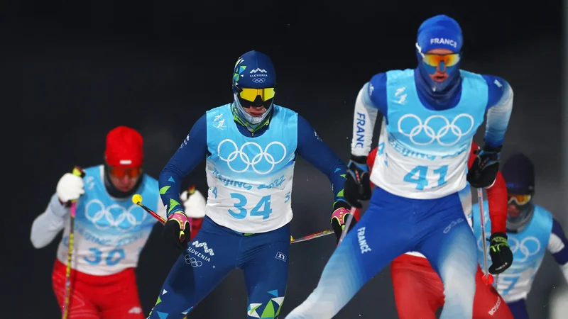 Fotografija: Vid Vrhovnik (34) na poti do olimpijskega cilja. FOTO: Lindsey Wasson/Reuters
