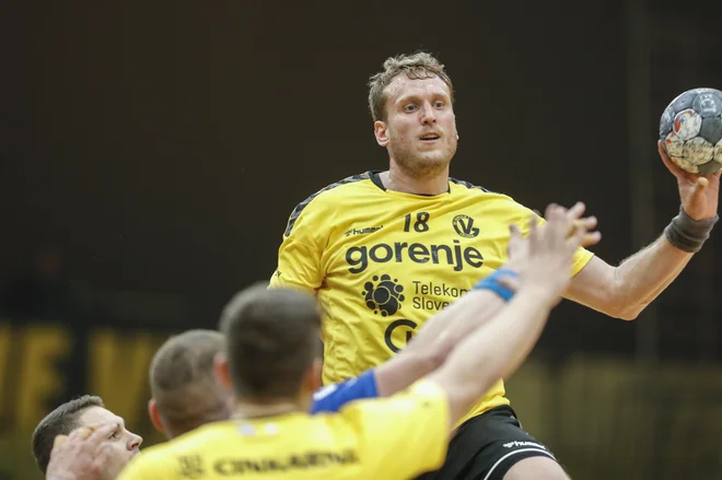 Rokometaši Gorenja so bili brez možnosti v Magdeburgu. FOTO: Uroš Hočevar/Delo
