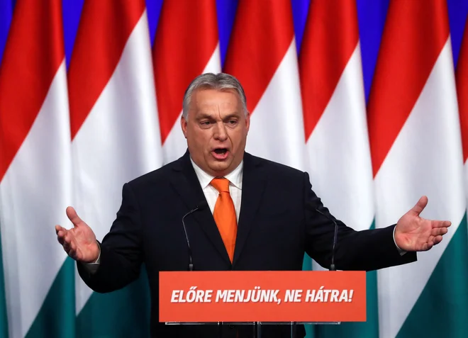 Madžarski pod vodstvom premiera Viktorja Orbána bo resneje grozila zamrznitev evropskega denarja. FOTO: Bernadett Szabo/Reuters
